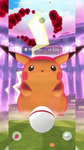 Gmax Pikachu is HERE! 🟡⚡ Pokémon GO Max Battle Day#shorts#GMAX PIKACHU#MAX BATTLE DAY#pokemongo