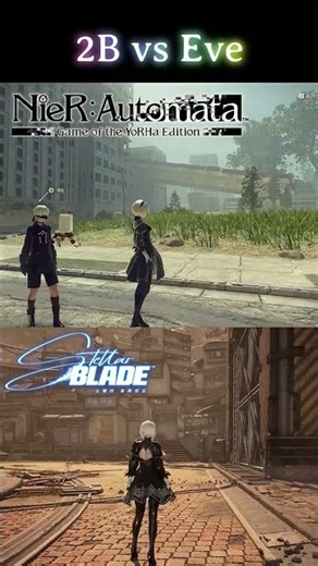 2B in Nier Automata Vs Eve in Stellarblade