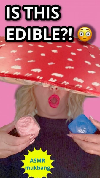 ASMR edible slime: squish, chew, repeat #shorts #asmr