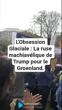 L'Obsession Glaciale : La ruse machiavélique de Trump pour le Groenland.