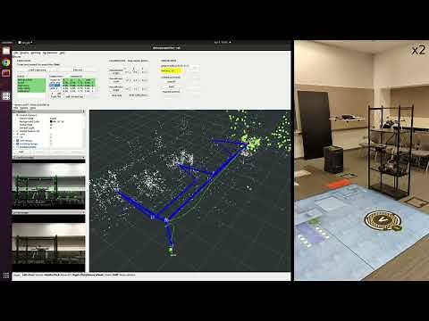Indoor drone navigation using Monocular Orb Slam 3 and ROS