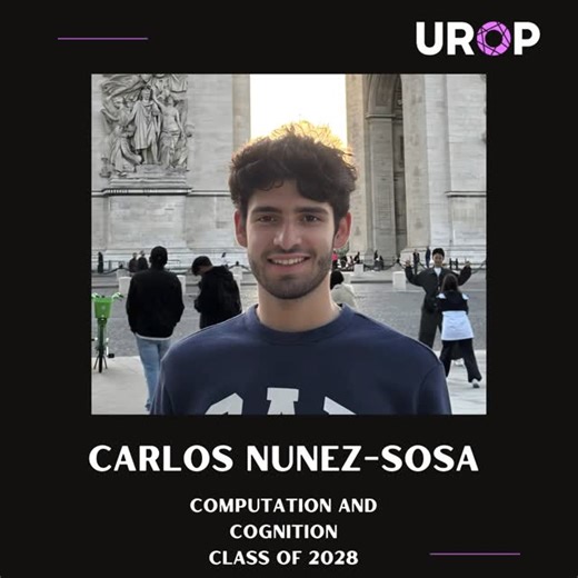 UROP on Instagram: "UROP Feature Friday! Say hi to Carlos Nuñez-Sosa! @carlosnuso16 Class of 2028 | Computation and Cognition, Minors in Chemistry and Data Science Carlos’s prior UROP experience spans Spring and Fall 2025 through the MIT–Harvard HST program at the Clinical Data Animation Center at Beth Israel Deaconess Medical Center. His lab applied computational methods to electronic health records to predict outcomes and automate processes. On the Pediatric Complete AI Sleep Report team, Carl