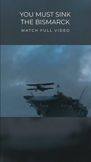 Bismarck's Final Hours - The Torpedo Strike #shorts