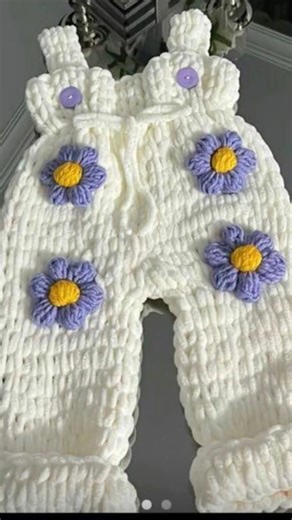 Trending Crochet Baby Rompers 💕 Cute Handmade