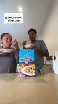 AUSTRALIAN CEREAL🥣 #shorts #australia #cereal