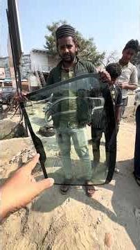 Easy way to repair broken car glass #greatindianthali #food #specialthali #specialfood #foodie