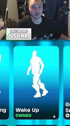 *RARE* Wake Up emote in the Fortnite item shop! #fortnite #fortniteitemshop #fortniteskins #supportacreator #epicpartner | AciDic BliTzz