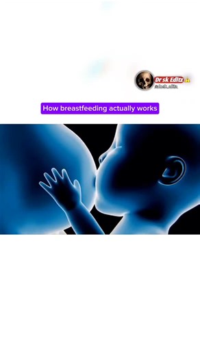 Doctor sk 👩🏻‍⚕️ on Instagram: "Breastfeeding is a biological process controlled by hormones and neural signals. This animation shows the basic physiology behind milk production and release after birth. Pure human biology.. : #humanbiology #physiology #medicalanimation #scienceeducation #neetbiology humanbody"