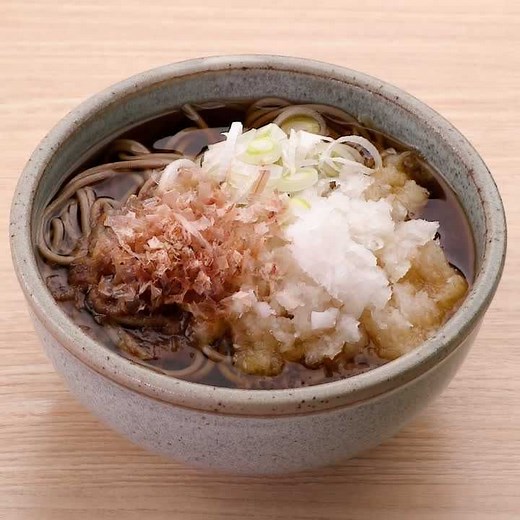 あたたかいつゆで食べる♪ 基本のおろし蕎麦のレシピ動画・作り方 | デリッシュキッチン