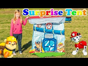 The Assistant Paw Patrol Surprise Tent With Fun Cool Toys