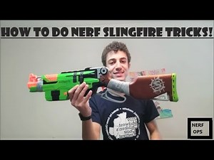 How To Do Nerf Zombie Strike Slingfire Trick Primes Easy! One Handed, Terminator Prime, and More!