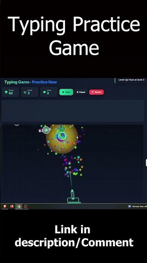 Typing Practice Game