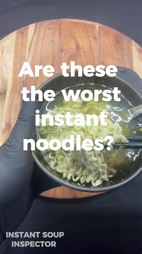 Are these the worst instant noodles? #noodlesoup #noodles #foodtok #ramen #foodreview