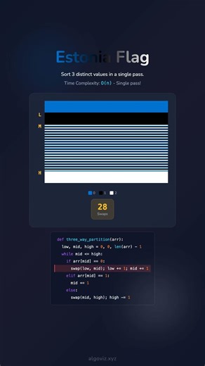 [99] Estonia Independence Day 🇪🇪 • Sorting a Tricolor Flag