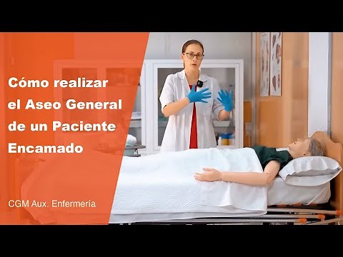 Aseo general de paciente encamado