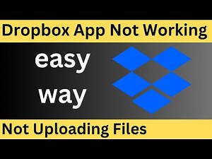Fix Dropbox App file Uploading problem or Not Working