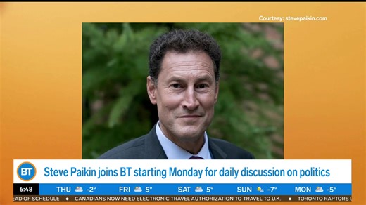 📣 Big news BT viewers… Starting Monday, March 2, a trusted and respected voice in Canadian journalism is joining us weekday mornings. Introducing Paikin on Politics - a new lively discussion with Steve Paikin and Caryn Ceolin on global and national affairs and how they are impacting political and real-world consequences for Canadians. Catch the debut Monday on BT. Set your alarms⏰ | Breakfast Television
