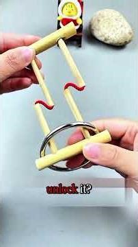 This Ring Is Trapped by Design… Most People Miss the Exit 🔗🧠 #puzzle #brainteaser #IQ