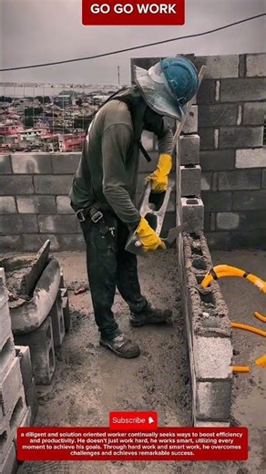 Masonry Construction Process Combining Hollow Block Laying and Utility Routing