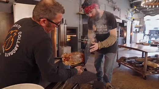 🌟 Meet the Owner: Chris Chrimaldi! 🌟 Welcome to The Glass Asylum, Northeast Ohio’s Premier Glass-Blowing Studio! Here, artists and guests come together to create, collaborate, and customize stunning glass-blown masterpieces. At Glass Asylum, we’re all about fostering a vibrant community of artists, crafting unforgettable experiences and unique objects. Join us to unleash your creativity and be part of something special! Come visit us and see what magic we can create together! 🔥✨ | The Glass A