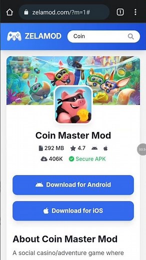 Download Coin Master Mod Apk | Coin Master Free Spins & Coins #freespins #coinmaster2025