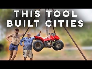 The One Tool That Built Ancient Cities | The Tripod Hoist