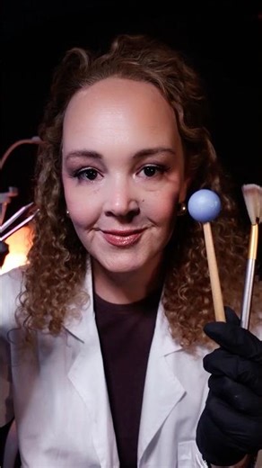 ASMR Eyes Closed Cranial Nerve Exam 🧠 Whispered Medical Roleplay for Deep Sleep #shorts