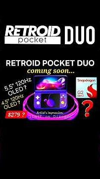 Retroid Pocket Duo: All the info! #retroid #handheld #handheldgaming #aynthor