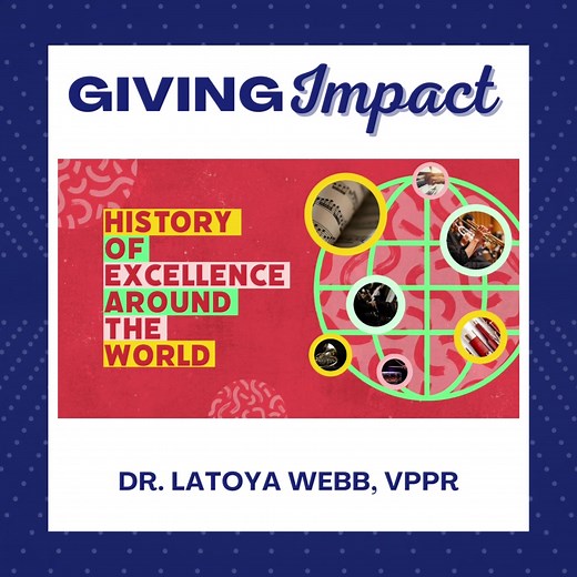 Learn from Dr. LaToya Webb, National Vice President for Professional Relations, about how donations impact the National Intercollegiate Band and why you should audition for the NIB this year! | Tau Beta Sigma
