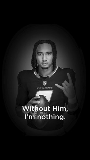 C.J. Stroud plays with courage and speaks with conviction. Talent may open the door, but it’s God who sustains the journey. 🙏 | pray.com