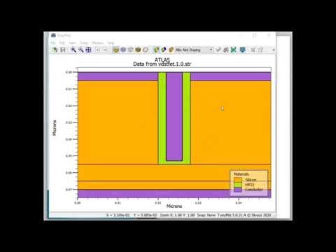Tutorial- 25,Silvaco Atlas TCAD,Design andAnalysis of DGJL Vertical TFET for gas sensing application