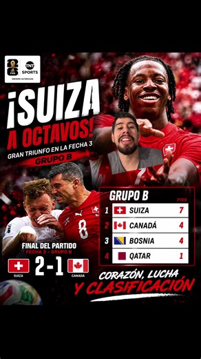 Suiza y Canadá clasificaron al Mundial 2026: calendario y claves