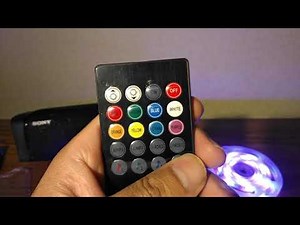 Monster Sound to Light LED Strips Review & Test by Skywind007 (led灯条) Las luces a control remoto