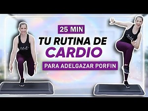 Burn extreme fat with STEP in 25 minutes 💥 Lose weight very fast | NatyGlossGym