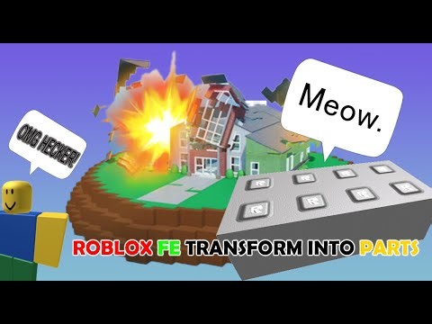 Roblox FE Script | Player To Part Transformer | All Executor Support | Working!!