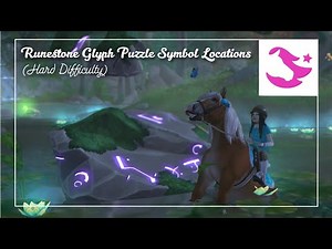 Runestone Glyph Puzzle Symbol Locations (Hard Difficulty) - Star Stable Online
