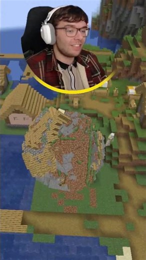 Minecraft but you're a BALL