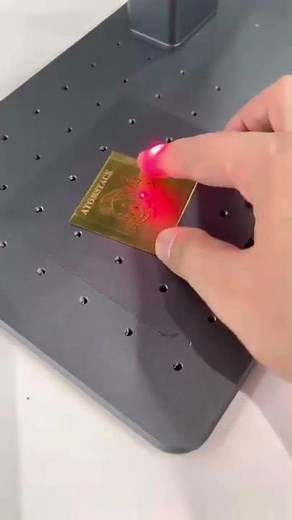 Laser Engraving on Copper with Atomstack M4 Laser Marking Machine