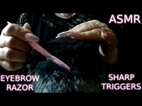 Fast ASMR Cover Destruction with a Super SHARP Eyebrow Razor | Intense and Satisfying Triggers