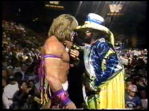 "Macho Man" Randy Savage vs The Ultimate Warrior Promo