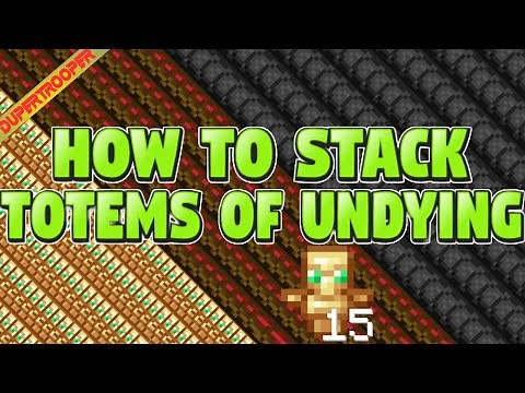 Minecraft 1.16.5 How To Stack Totems Of Undying! (PaperMC, Waterfall, Spigot, Bukkit)