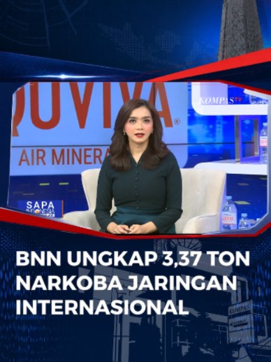 BNN Ungkap 3,37 Ton Narkoba Jaringan Internasional — Penampakan Barang Bukti