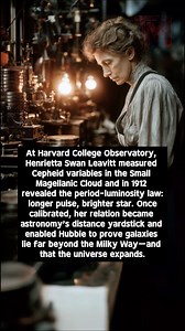 304K views · 9.3K reactions | Henrietta Leavitt’s Cepheid Yardstick #HenriettaLeavitt #CepheidVariables #CosmicDistanceLadder | TerrifyingMyths | Facebook