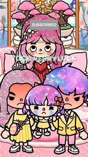 My mother hates my daughter cause🥺💎💘 #tocaboca #tocalifeworld #shorts