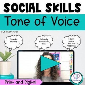 Tone of Voice Perspective Taking and Sarcasm Social Skills Videos Speech Therapy