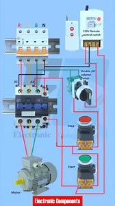 Remote control Motor wiring diagram #electrician #electricianlife #electricity #electric #electronics #electrical #electricidad #electricalengineering #ElectronicMusic #reelschallenge #reelsviralfb #reelstrending #reelsfypシ #reelsfbシ #reelsvideoシ #reelsviralシ #reelsfb #reelsvideo #reelsviral | 𝐄𝐥𝐞𝐜𝐭𝐫𝐨𝐧𝐢𝐜 𝐂𝐨𝐦𝐩𝐨𝐧𝐞𝐧𝐭𝐬