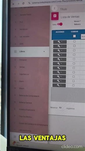 Ventajas de un sistema contable web codeplex #contador
