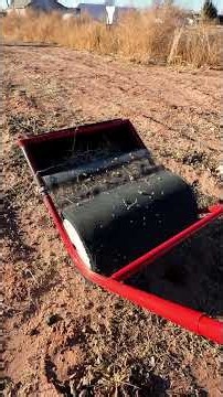 Sticker Burr Roller | Remove Goatheads, Burrs From Your Lawn #shorts
