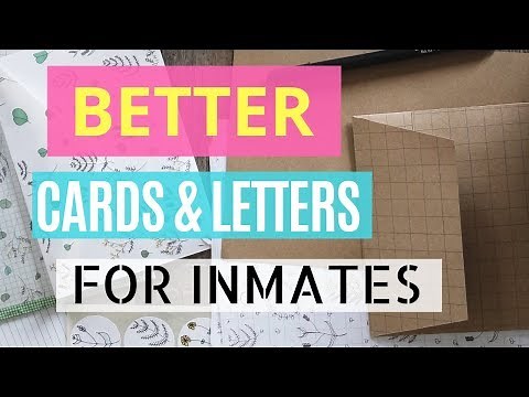 Prison Wife Shares Ideas - Cards For Inmates