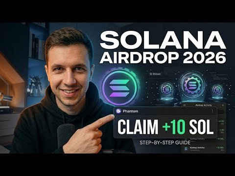 SOLANA Airdrop 2026 | How to Get Free $SOL to Phantom Wallet — Step by Step 🚀